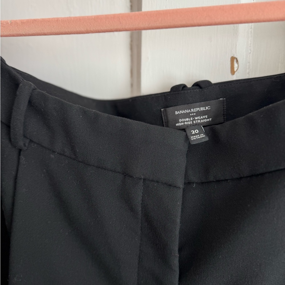 Banana Republic Factory Double Weave Straight Trouser
